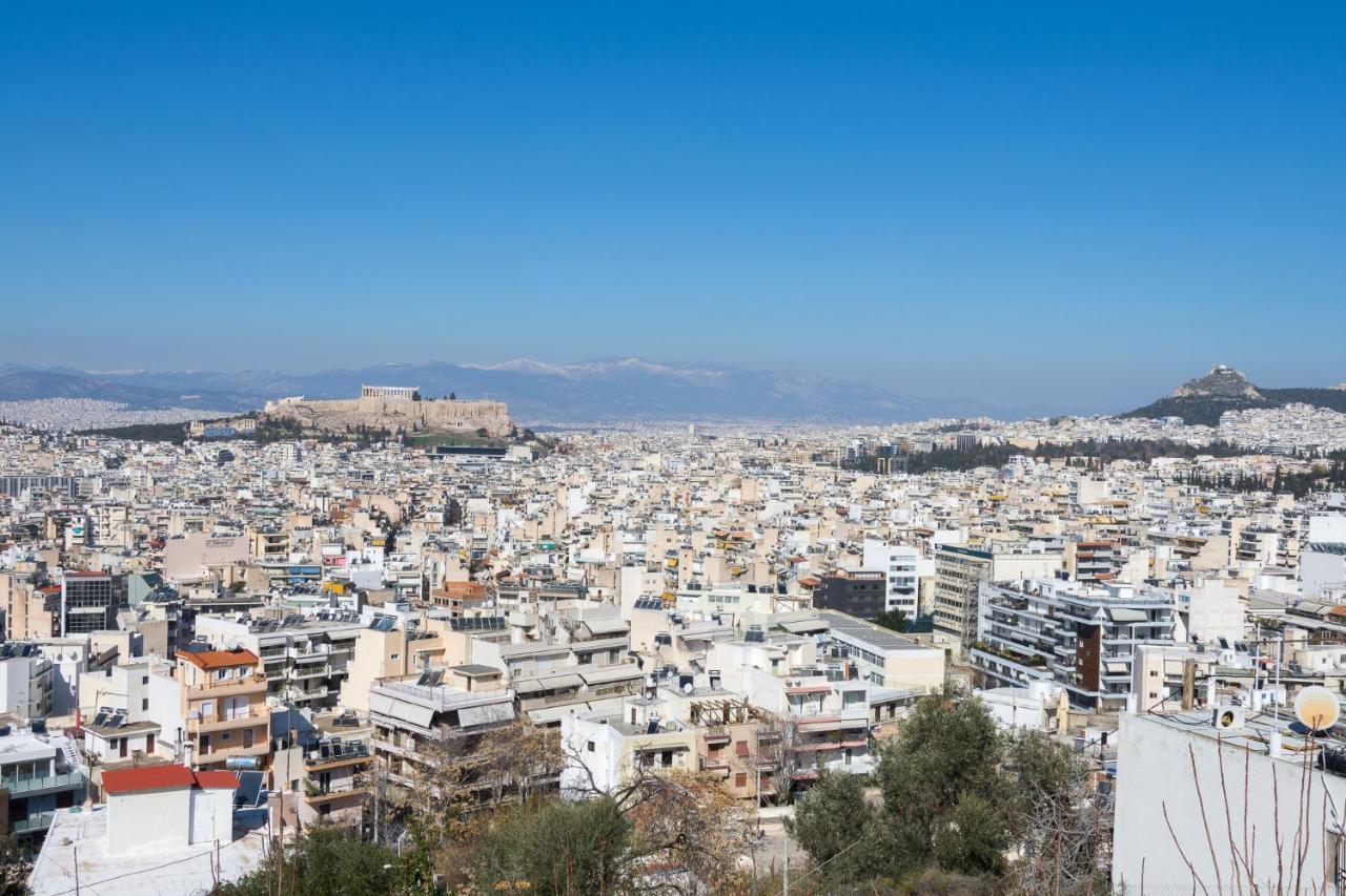 Acropolis View Apartment For 4 People Athens Luaran gambar