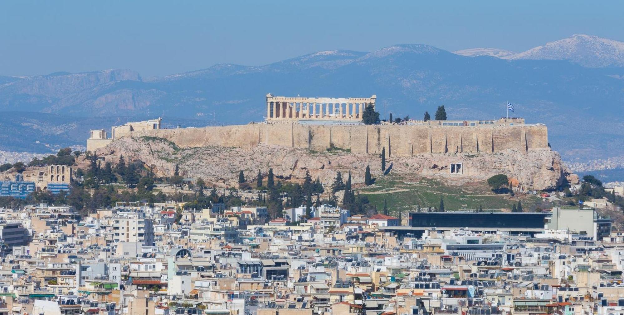 Acropolis View Apartment For 4 People Athens Luaran gambar